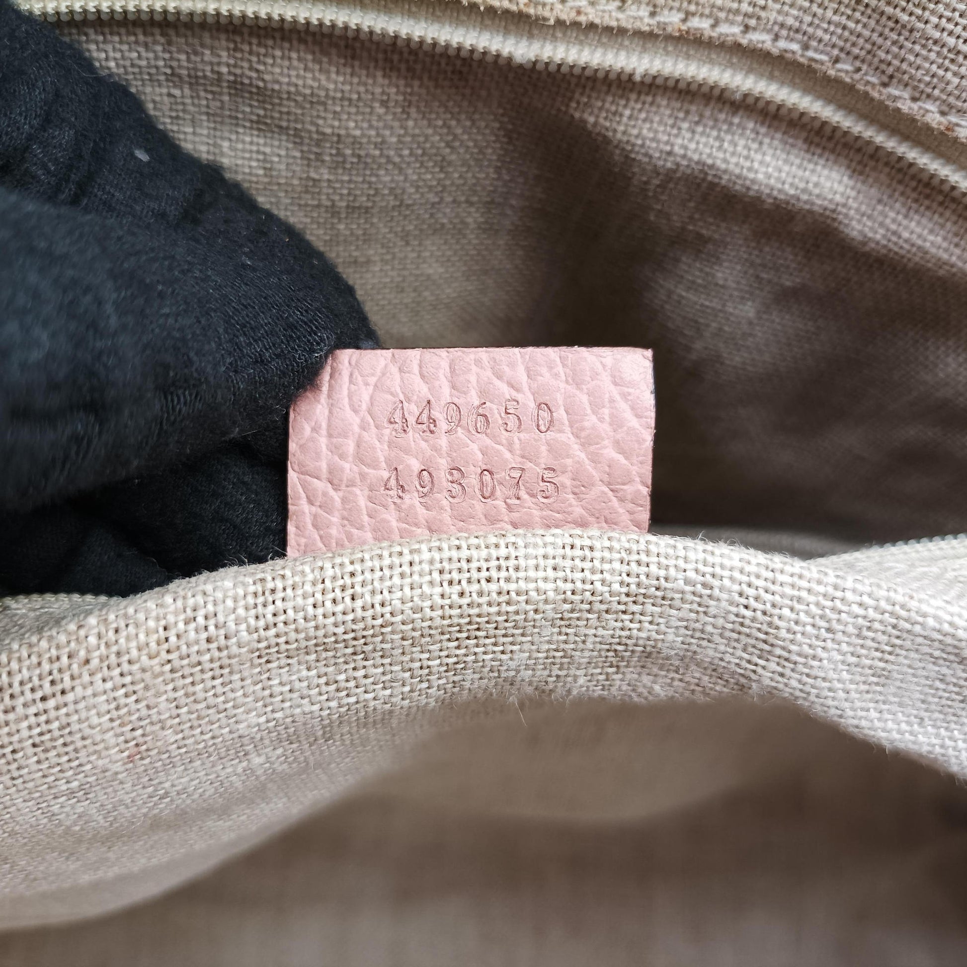 interlocking G Charmy Pink Leather 449650 G021038970インターロッキングG チャーム アウトレット ピンク レザー 449650 G021038970