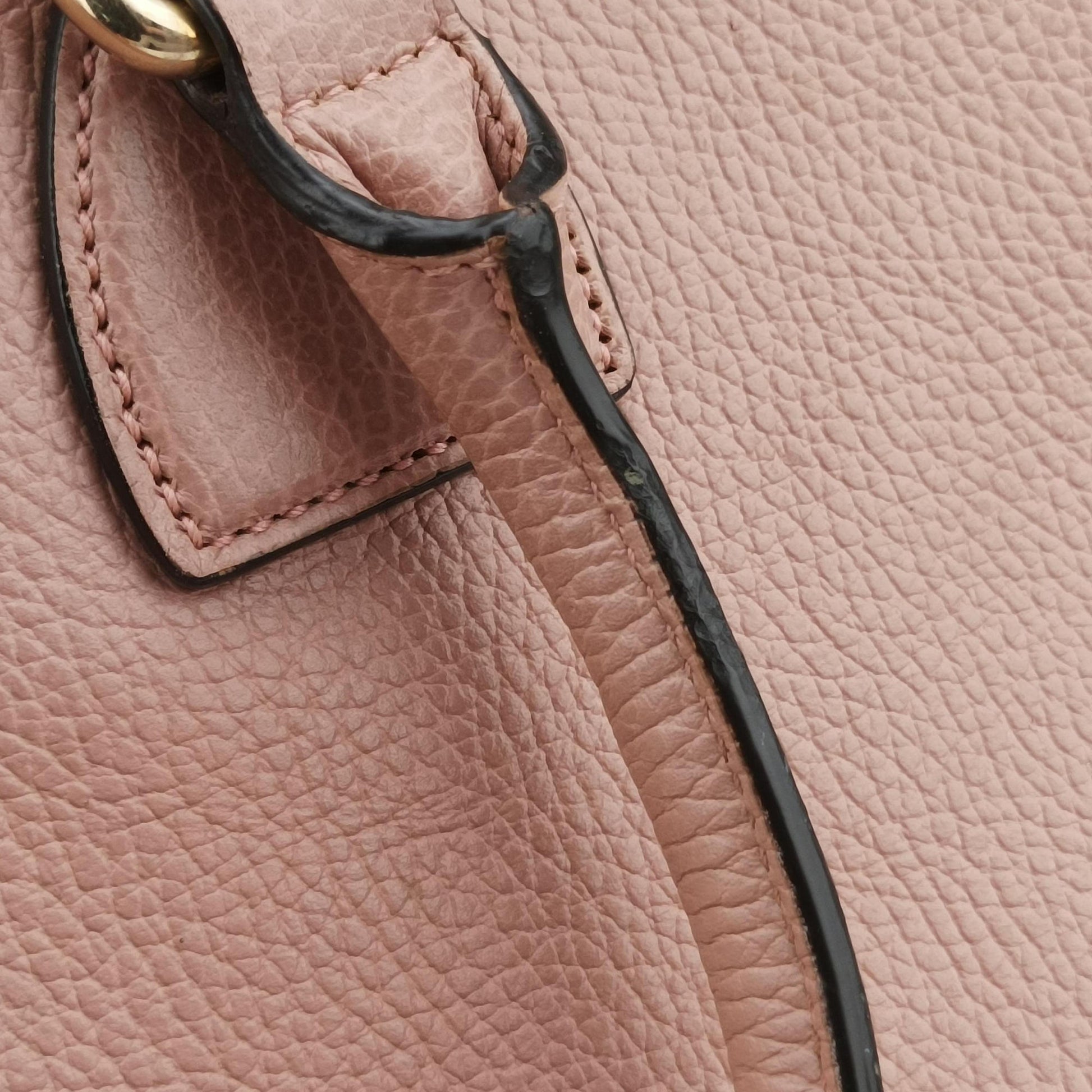 interlocking G Charmy Pink Leather 449650 G021038970インターロッキングG チャーム アウトレット ピンク レザー 449650 G021038970