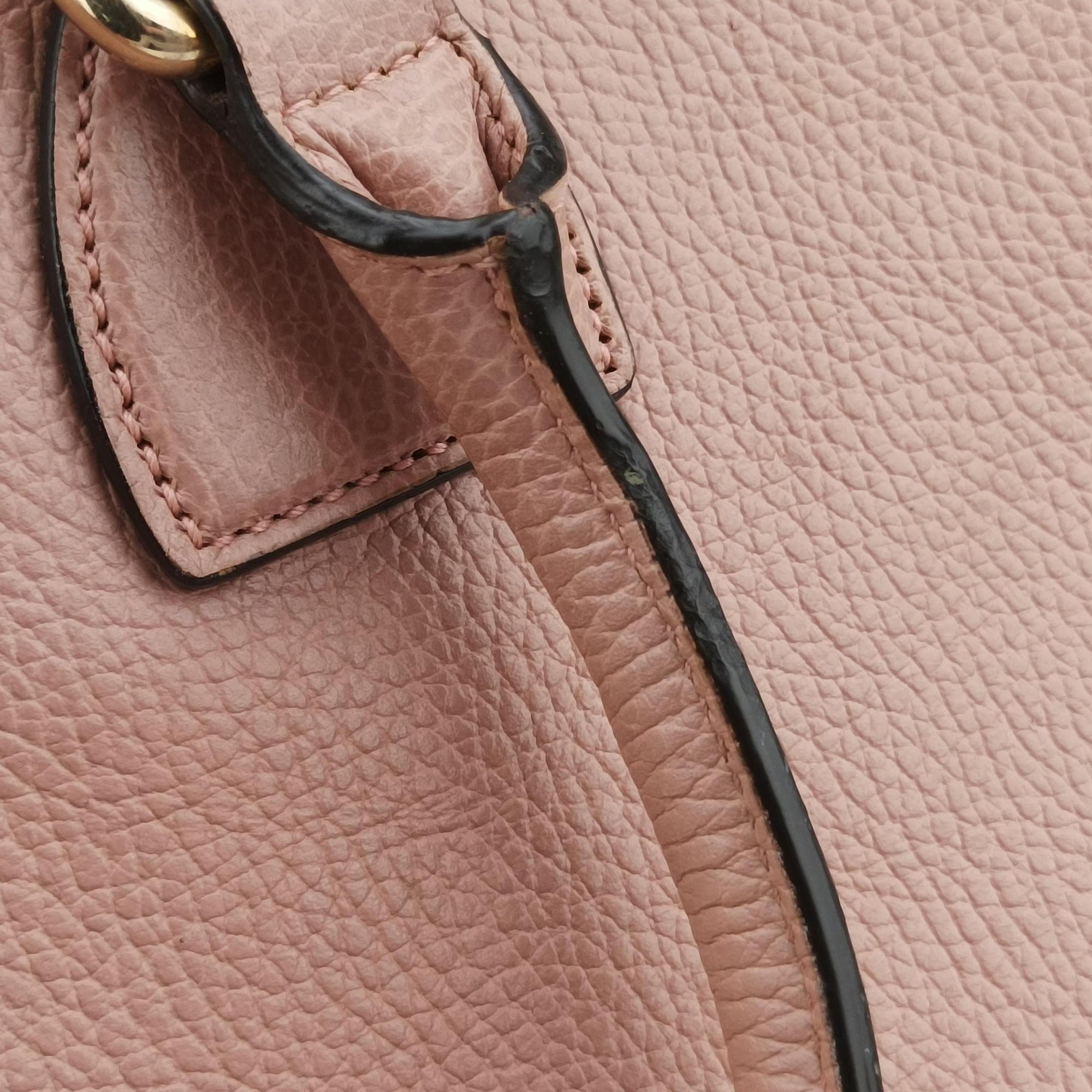 interlocking G Charmy Pink Leather 449650 G021038970インターロッキングG チャーム アウトレット ピンク レザー 449650 G021038970