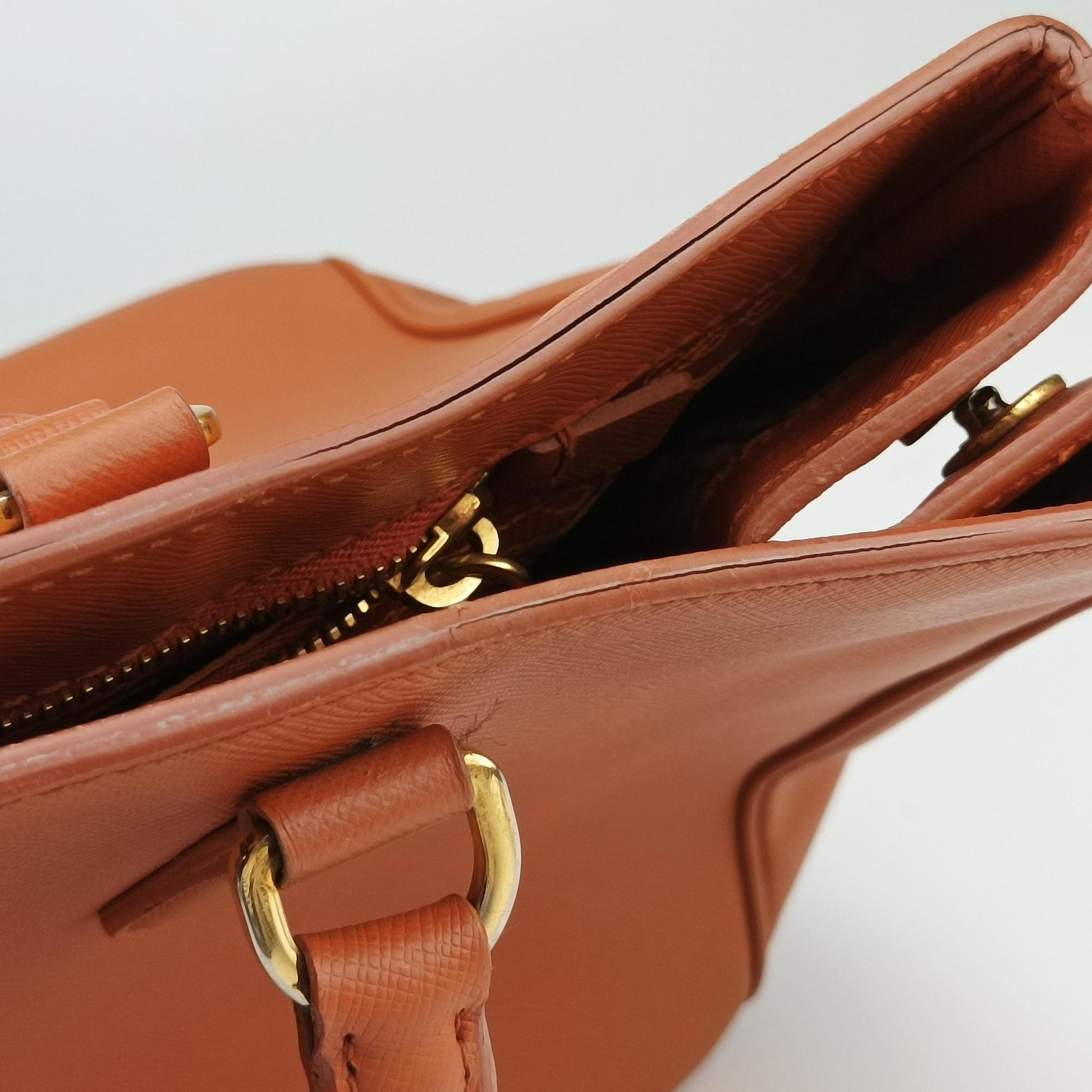 Galleria Orange SAFFIANO Leather BN1786 180ガレリア オレンジ サフィアーノレザー BN1786 180