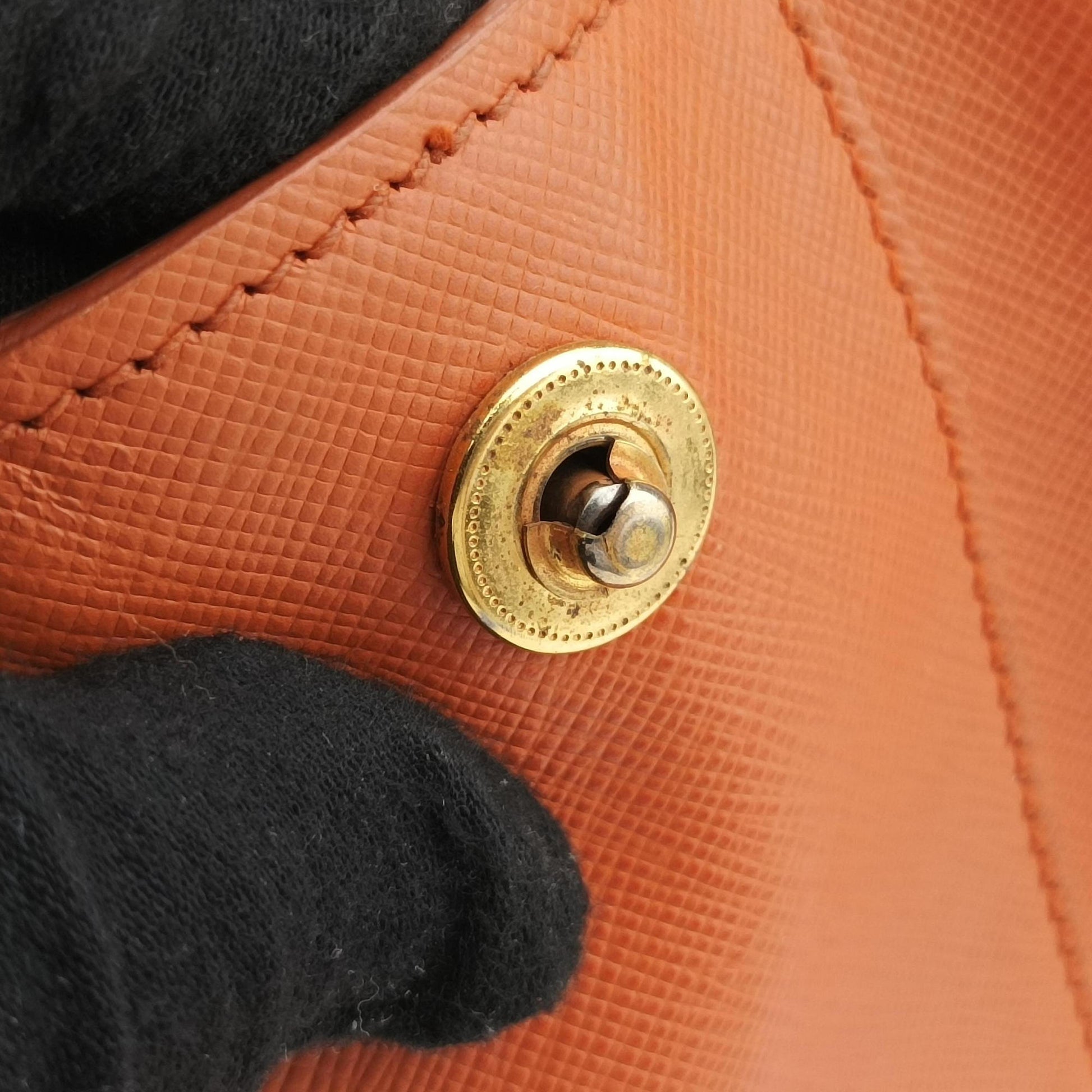 Galleria Orange SAFFIANO Leather BN1786 180ガレリア オレンジ サフィアーノレザー BN1786 180