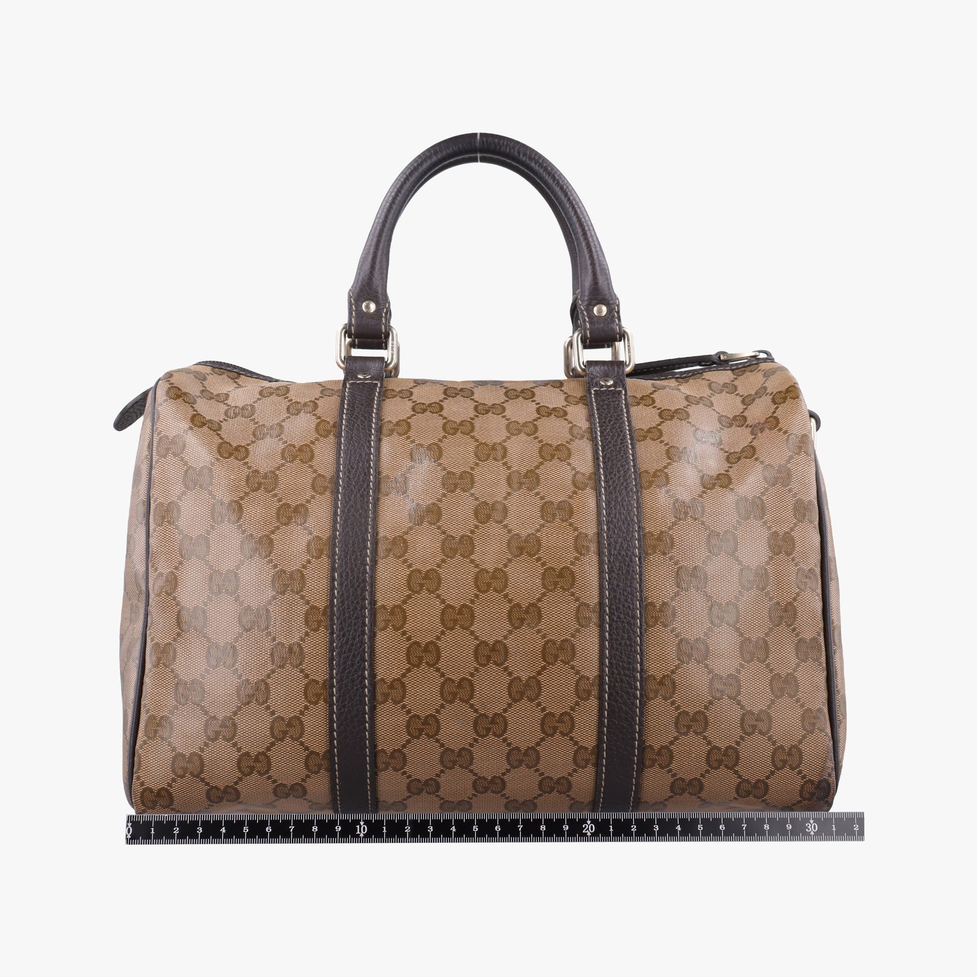GG Crystal Joy Brown PVC coated canvas 296021 F012389146GG クリスタル ジョイ ブラウン PVCコーティングキャンバス 296021 F012389146