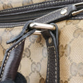 GG Crystal Joy Brown PVC coated canvas 296021 F012389146GG クリスタル ジョイ ブラウン PVCコーティングキャンバス 296021 F012389146