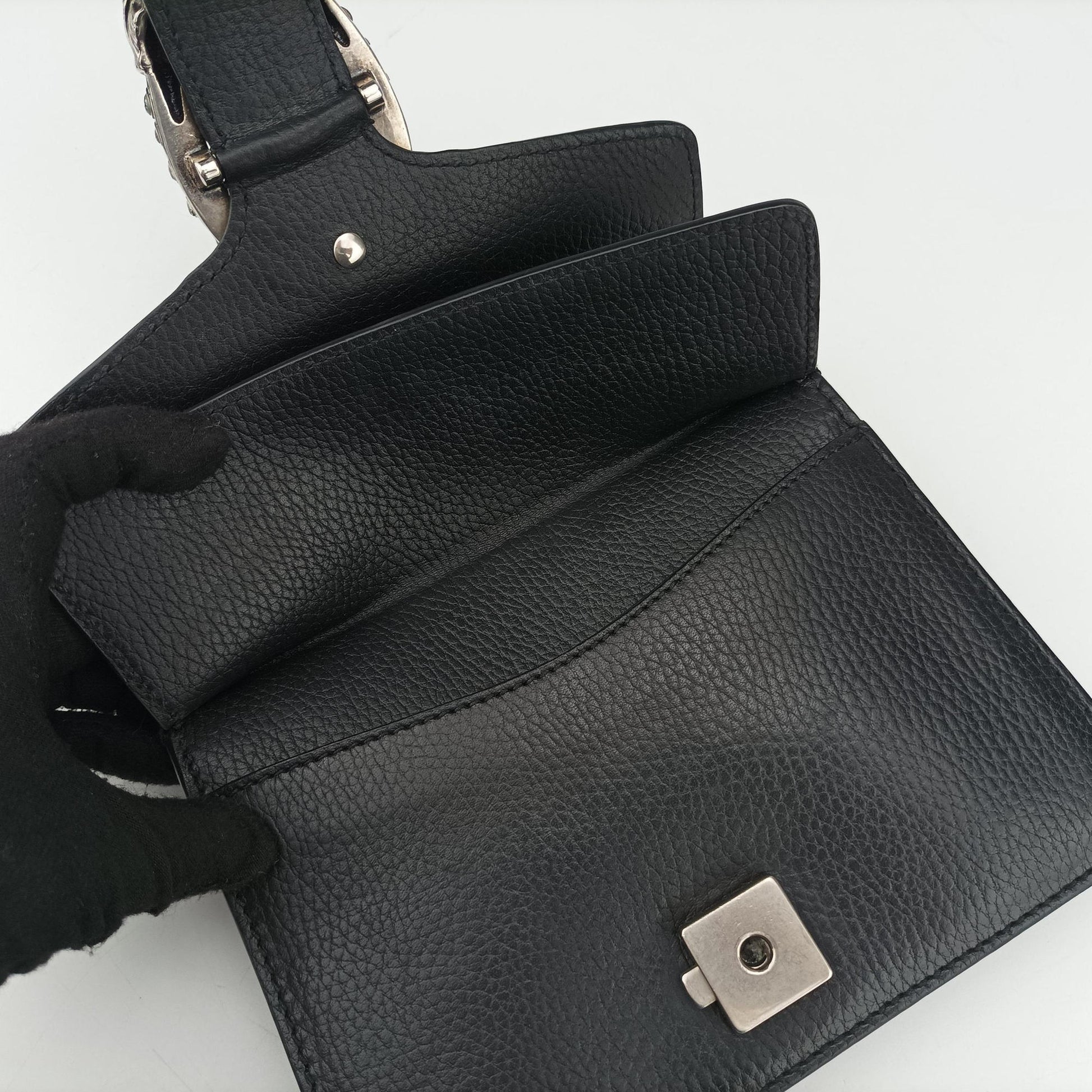 Dionysus Black Leather 421970 Lot number unknownディオニュソス ブラック レザー 421970 製番不明