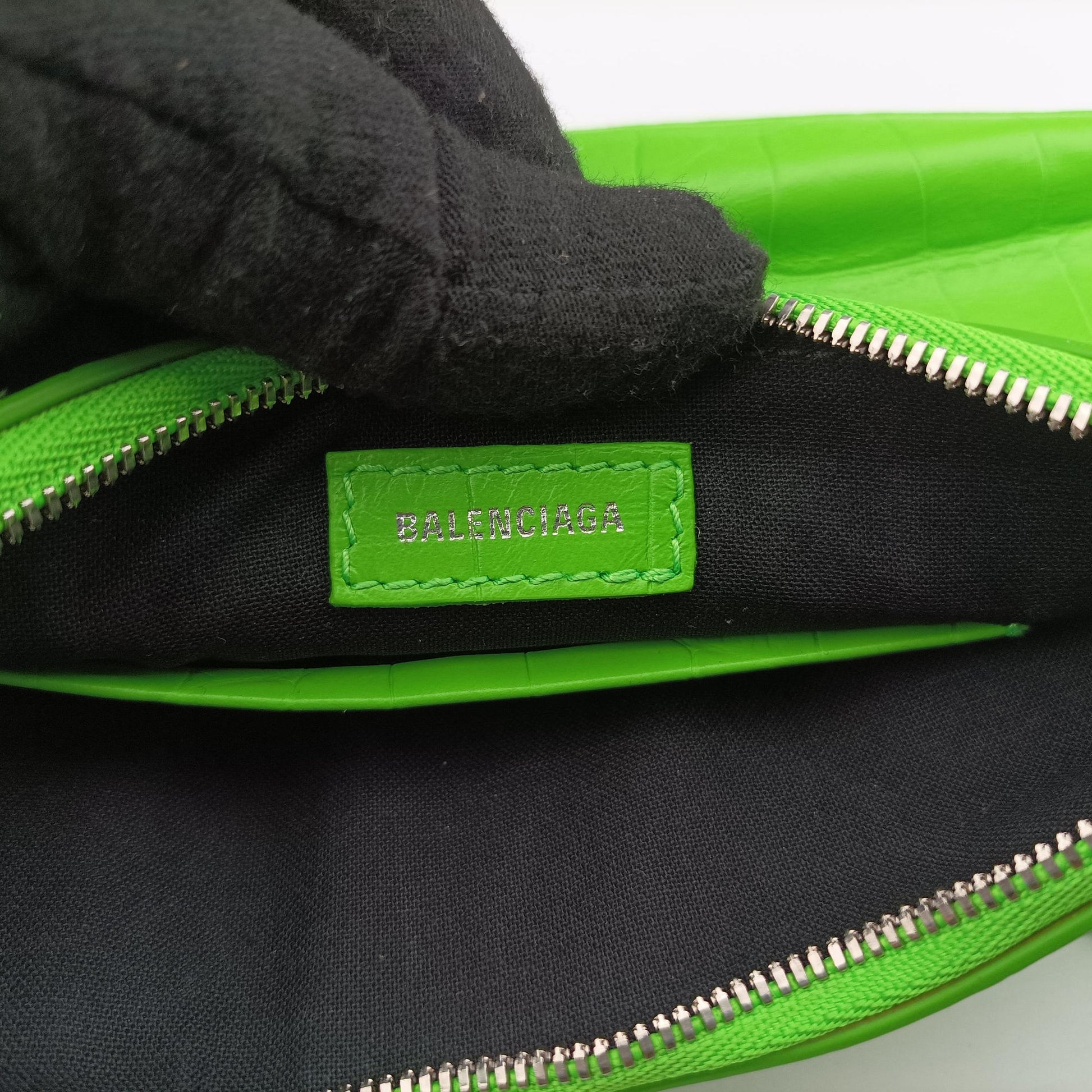 Le Cagole Green lambskin 695814.3817.0.000959ルカゴール グリーン ラムスキン 695814.3817.0.000959