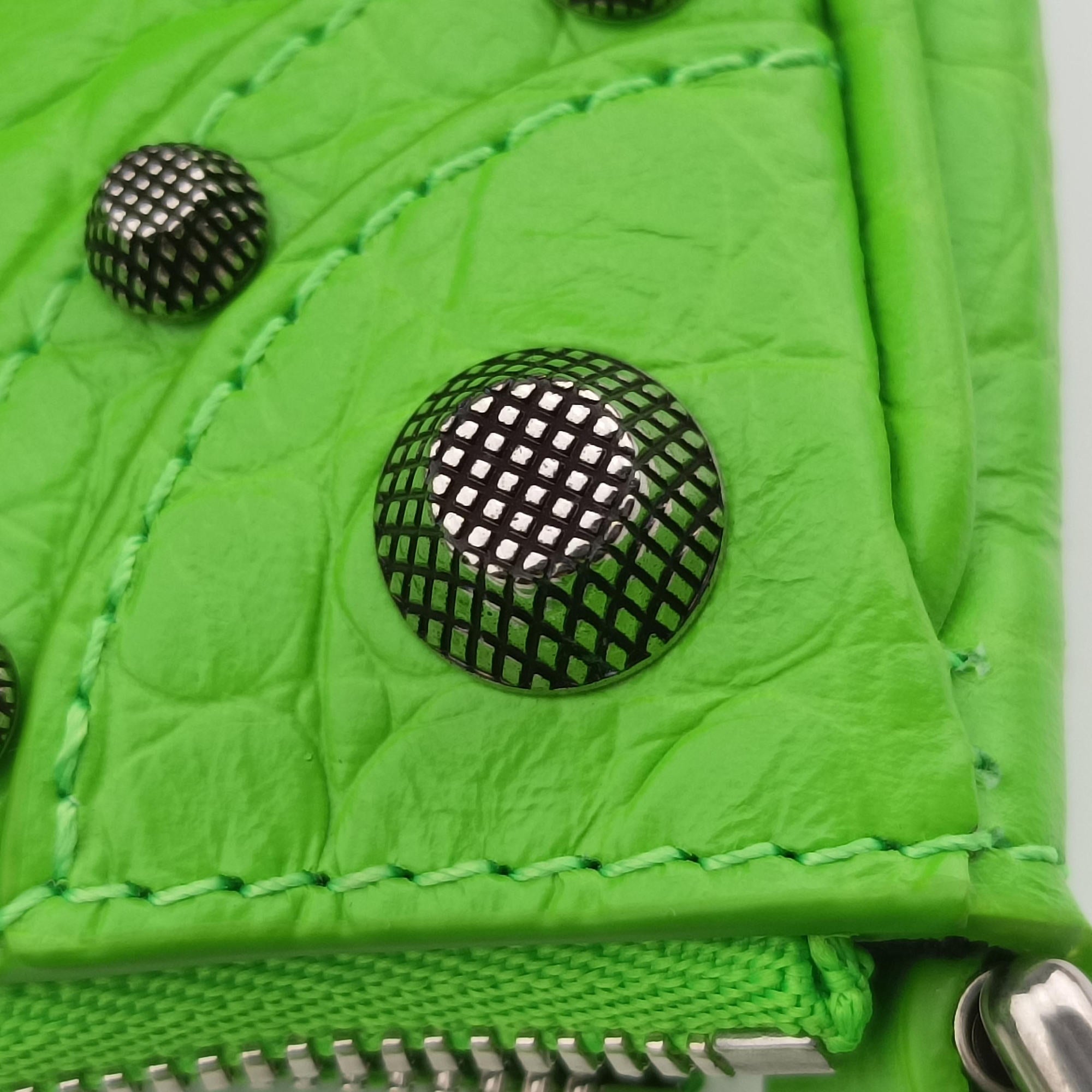 Le Cagole Green lambskin 695814.3817.0.000959ルカゴール グリーン ラムスキン 695814.3817.0.000959