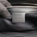 Night Courrier badge embellished Navy x Black PVC coated canvas 474293 E030376724ソフト GGスプリーム タイガー ネイビー×ブラック PVCコーティングキャンバス 474293 E030376724