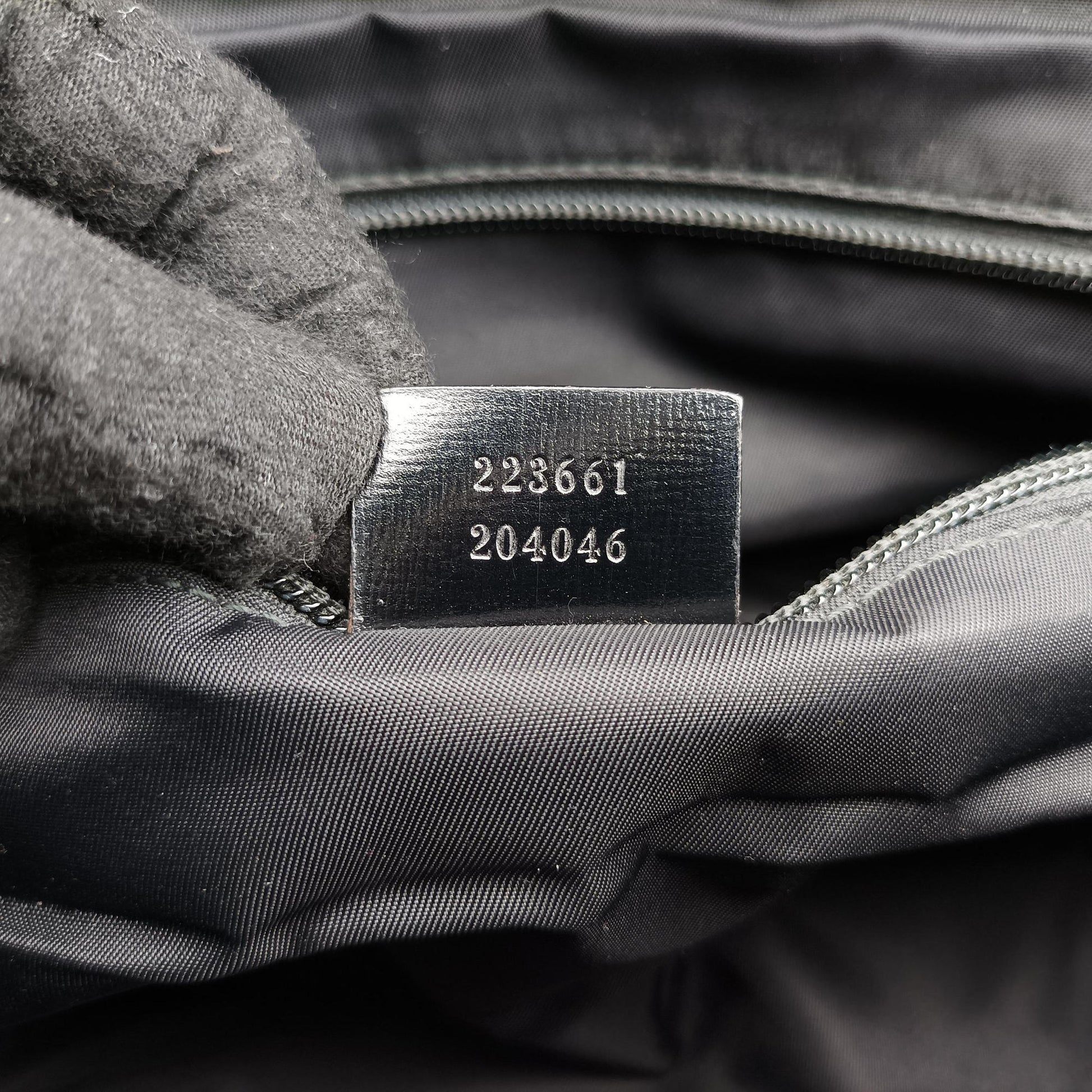 Interlocking G Messenger Black PVC coated canvas 223661 D8872325インターロッキングGメッセンジャー ブラック PVCコーティングキャンバス 223661 D8872325