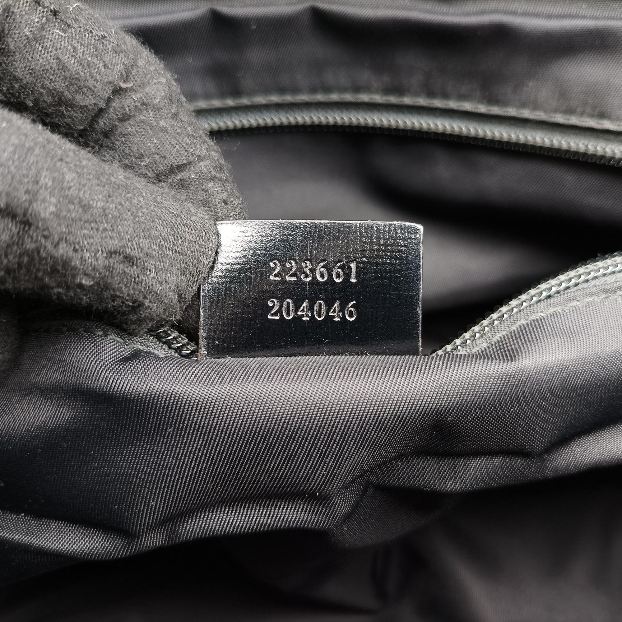 Interlocking G Messenger Black PVC coated canvas 223661 D8872325インターロッキングGメッセンジャー ブラック PVCコーティングキャンバス 223661 D8872325