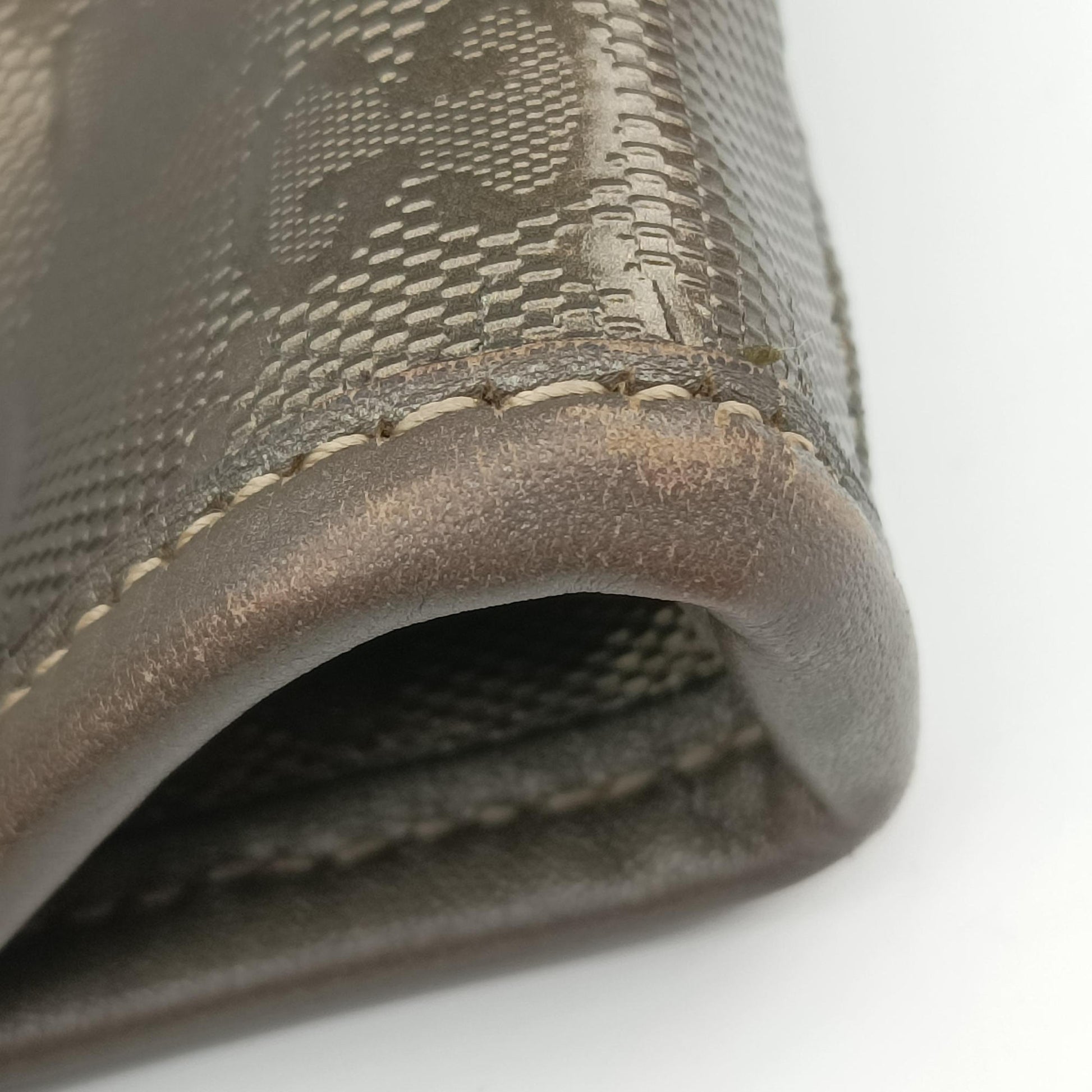GG Imprime Metallic Gray Gold PVC coated canvas 211137 I5834287GGインプリメ メタリックグレーゴールド PVCコーティングキャンバス 211137 I5834287