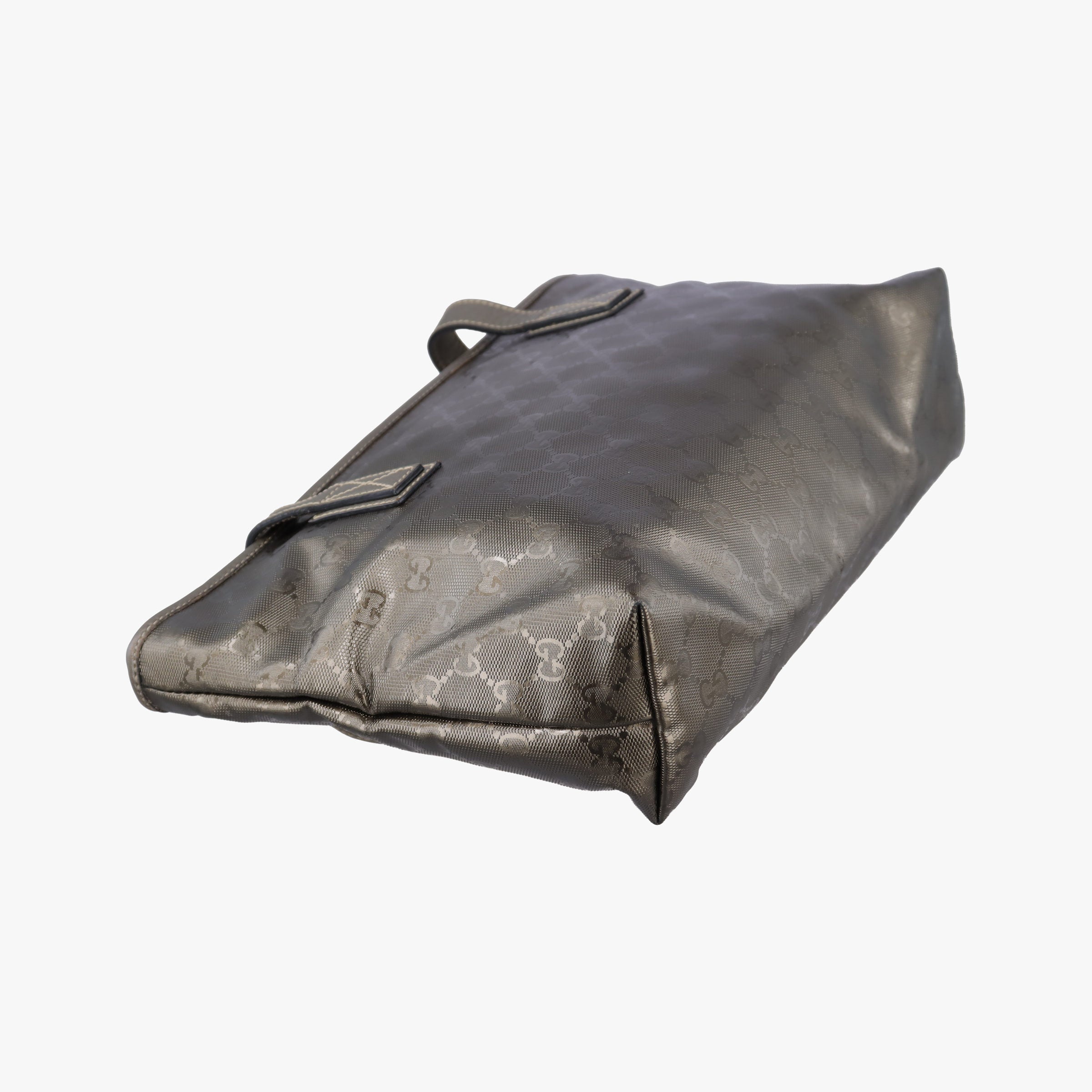 GG Imprime Metallic Gray Gold PVC coated canvas 211137 I5834287GGインプリメ メタリックグレーゴールド PVCコーティングキャンバス 211137 I5834287