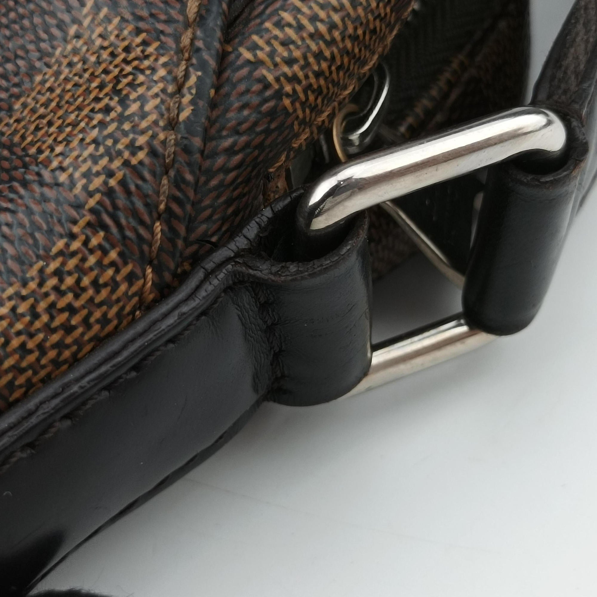 Jake messenger PM EBENE Damier Canvas N41568 TR2195ジェイクメッセンジャーPM エベーヌ ダミエキャンバス N41568 TR2195