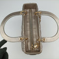 Lady Dior Gold lambskin 18-MA-0158レディディオール ゴールド系 ラムスキン 18-MA-0158