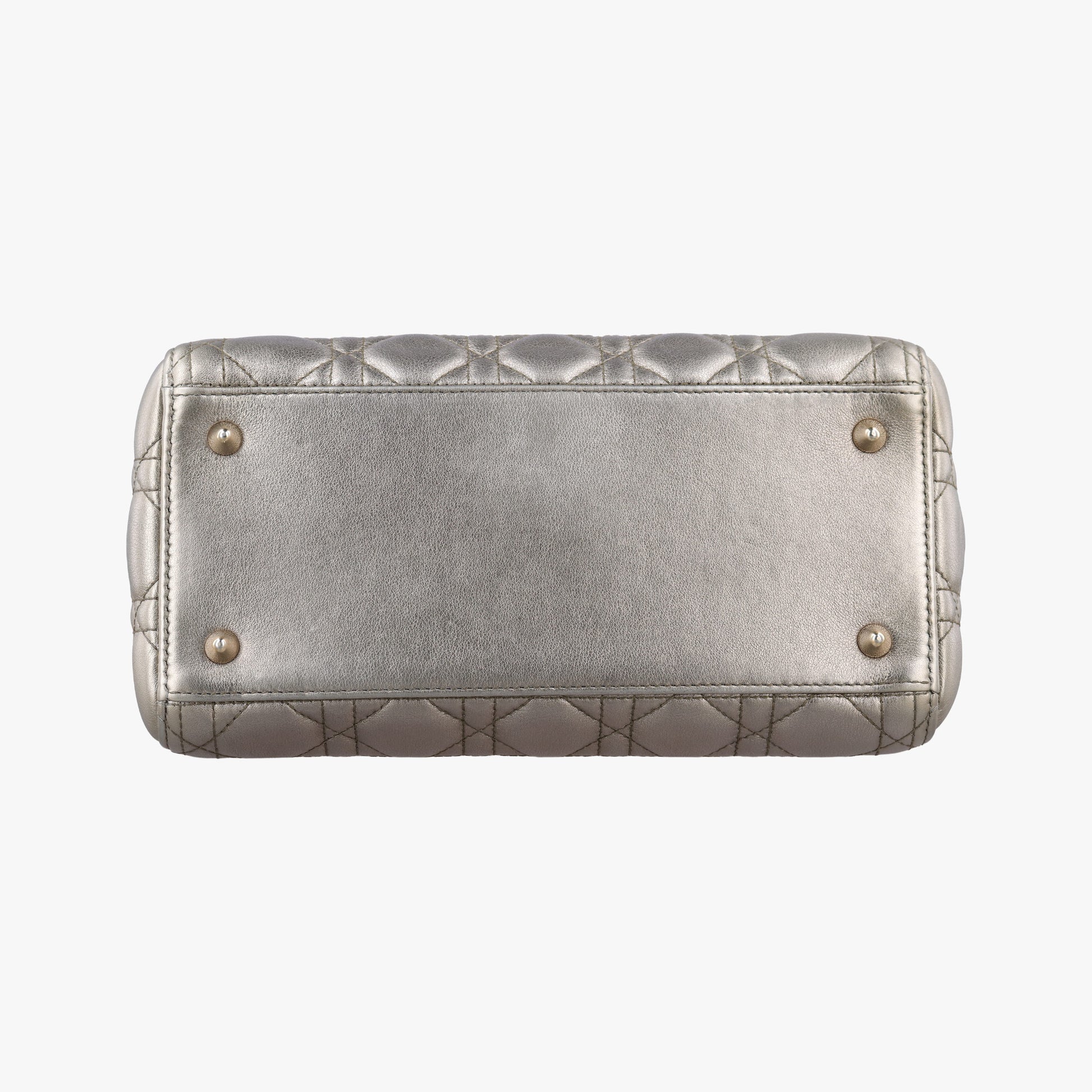 Lady Dior Gold lambskin 18-MA-0158レディディオール ゴールド系 ラムスキン 18-MA-0158