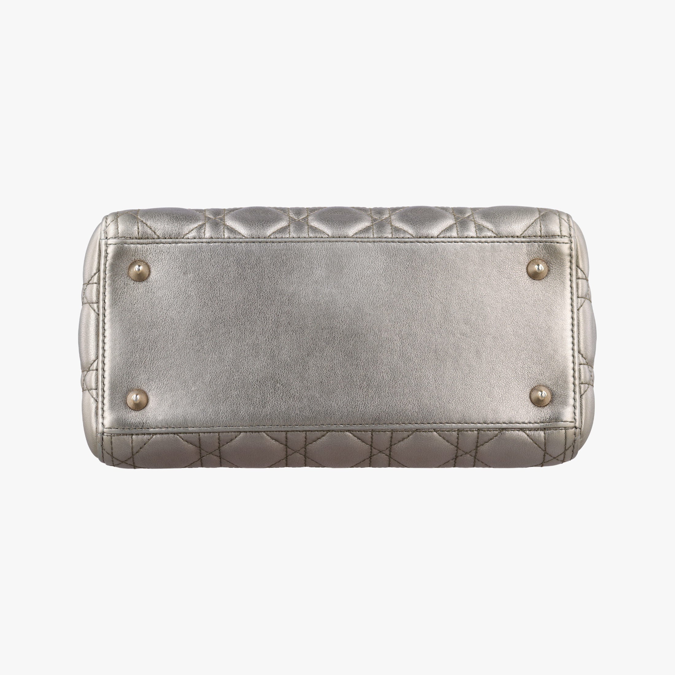 Lady Dior Gold lambskin 18-MA-0158レディディオール ゴールド系 ラムスキン 18-MA-0158