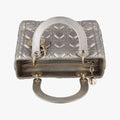 Lady Dior Gold lambskin 18-MA-0158レディディオール ゴールド系 ラムスキン 18-MA-0158
