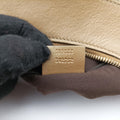 Abbey D-ring Hobo Brown PVC coated canvas×Leather 189833 C4419932アビー Dリング ホーボー ブラウン PVCコーティングキャンバス×レザー 189833 C4419932