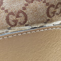 Abbey D-ring Hobo Brown PVC coated canvas×Leather 189833 C4419932アビー Dリング ホーボー ブラウン PVCコーティングキャンバス×レザー 189833 C4419932