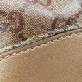 Abbey D-ring Hobo Brown PVC coated canvas×Leather 189833 C4419932アビー Dリング ホーボー ブラウン PVCコーティングキャンバス×レザー 189833 C4419932