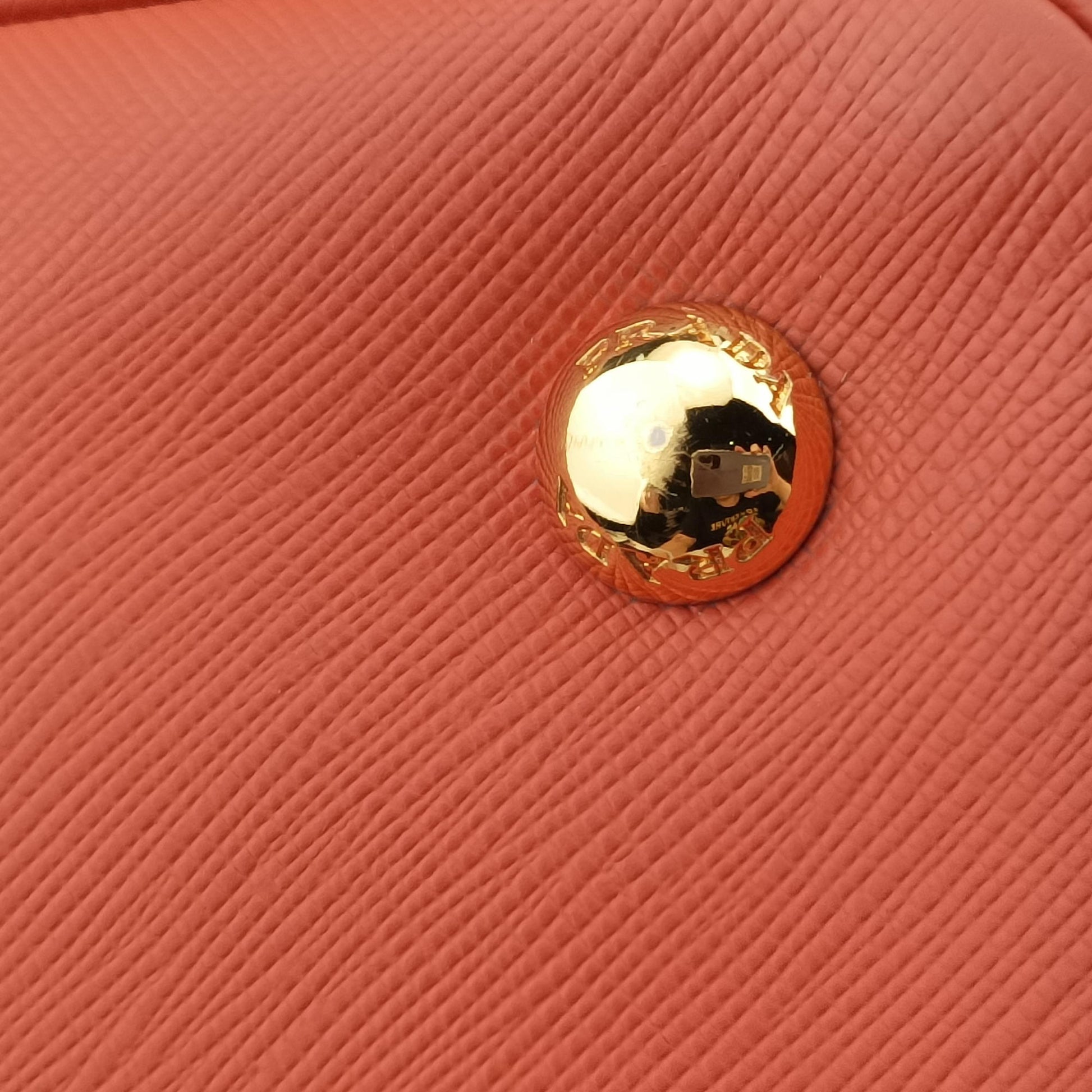 Galleria Orange SAFFIANO Leather BN1844 31/Aガレリア オレンジ サフィアーノレザー BN1844 31/A