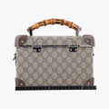 GG supreme Globe-Trotter Brown PVC coated canvas×Leather 533623 GGスプリーム グローブトロッター ブラウン PVCコーティングキャンバス×レザー 533623 