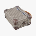 GG supreme Globe-Trotter Brown PVC coated canvas×Leather 533623 GGスプリーム グローブトロッター ブラウン PVCコーティングキャンバス×レザー 533623 