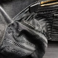 Galleria Black SAFFIANO Leather 1BA274 7/R 165ガレリア ブラック サフィアーノレザー 1BA274 7/R 165