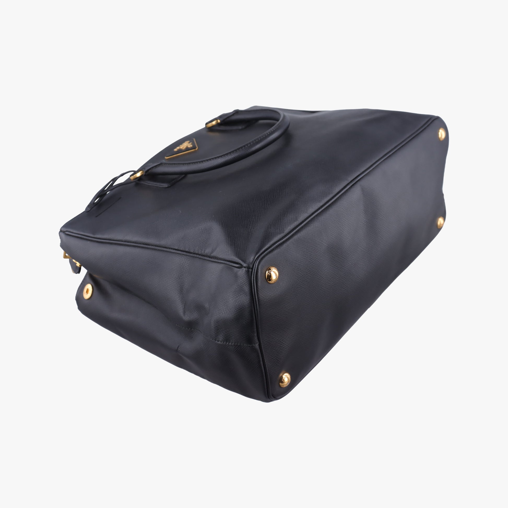 Galleria Black SAFFIANO Leather 1BA274 7/R 165ガレリア ブラック サフィアーノレザー 1BA274 7/R 165
