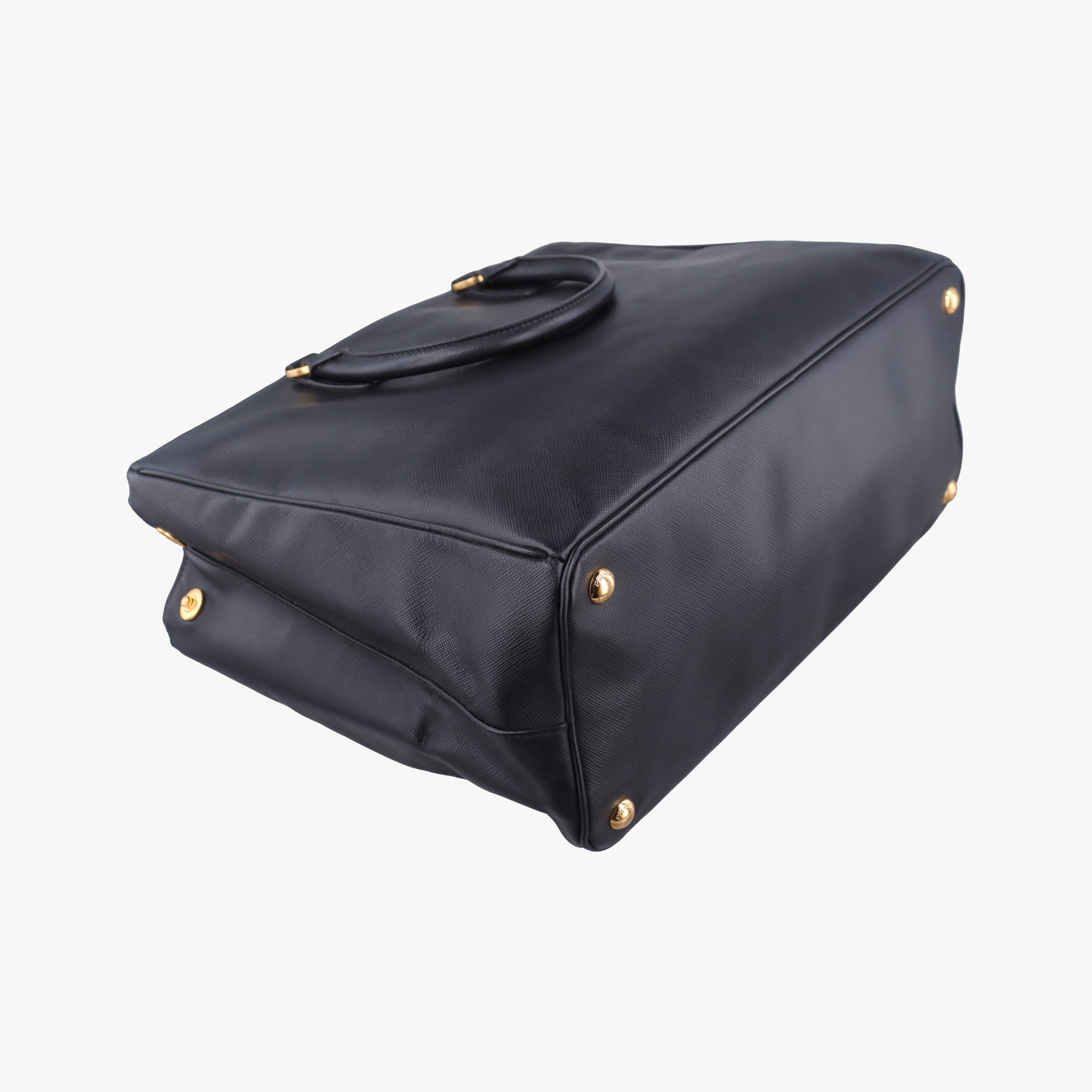 Galleria Black SAFFIANO Leather 1BA274 7/R 165ガレリア ブラック サフィアーノレザー 1BA274 7/R 165
