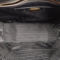 Galleria Black SAFFIANO Leather 1BA274 7/R 165ガレリア ブラック サフィアーノレザー 1BA274 7/R 165