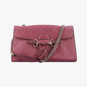 Emily Pink Leather 295402 Lot number unknownエミリー ピンク レザー 295402 製番不明