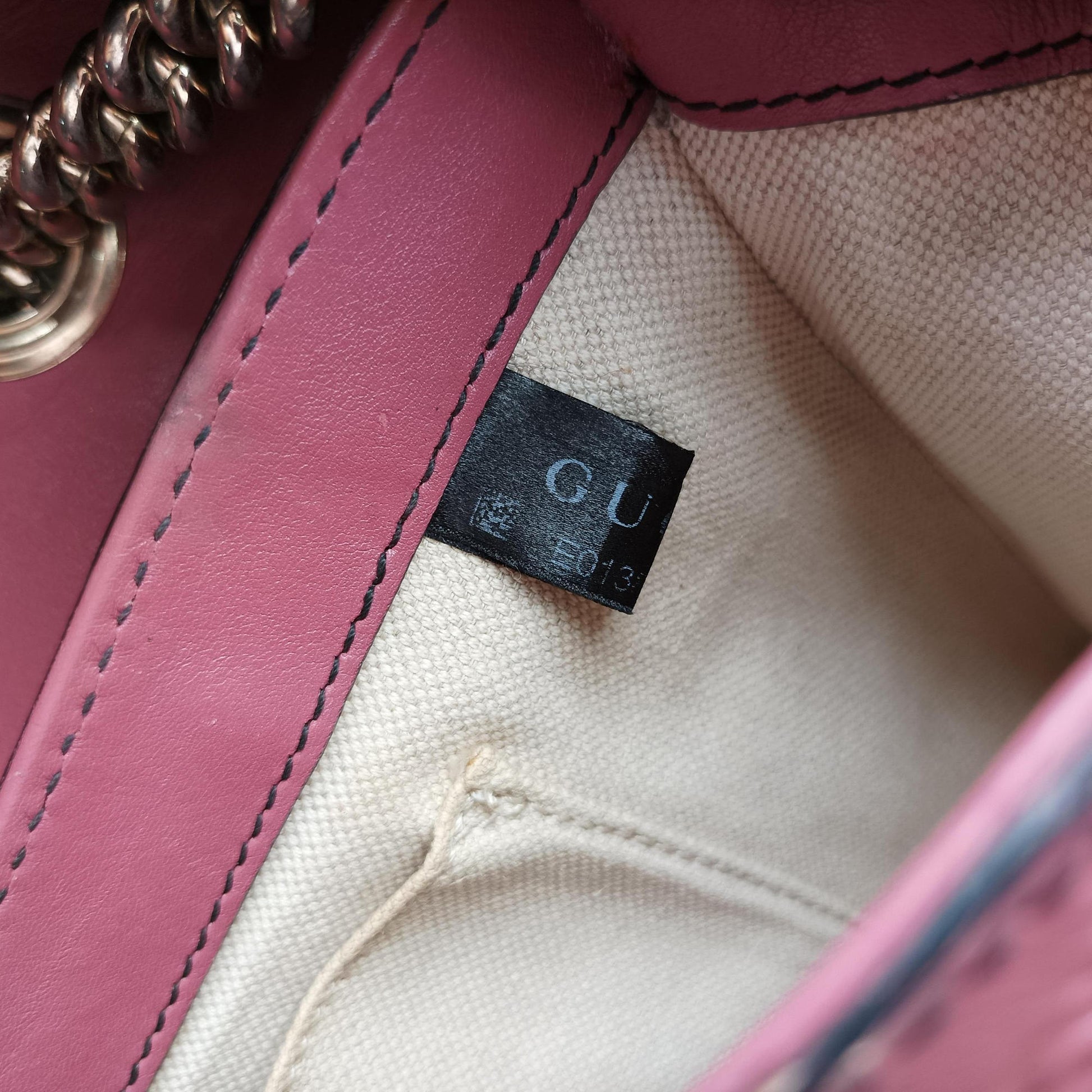 Emily Pink Leather 295402 Lot number unknownエミリー ピンク レザー 295402 製番不明