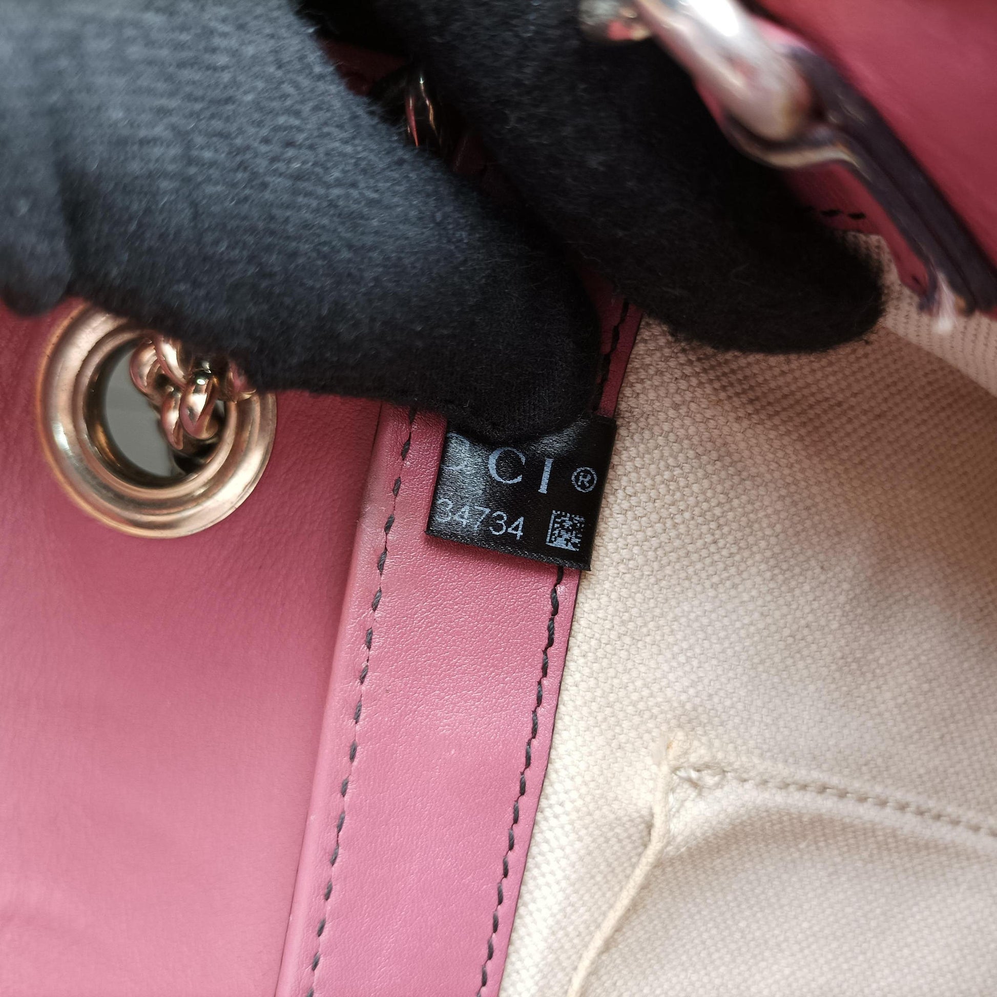 Emily Pink Leather 295402 Lot number unknownエミリー ピンク レザー 295402 製番不明