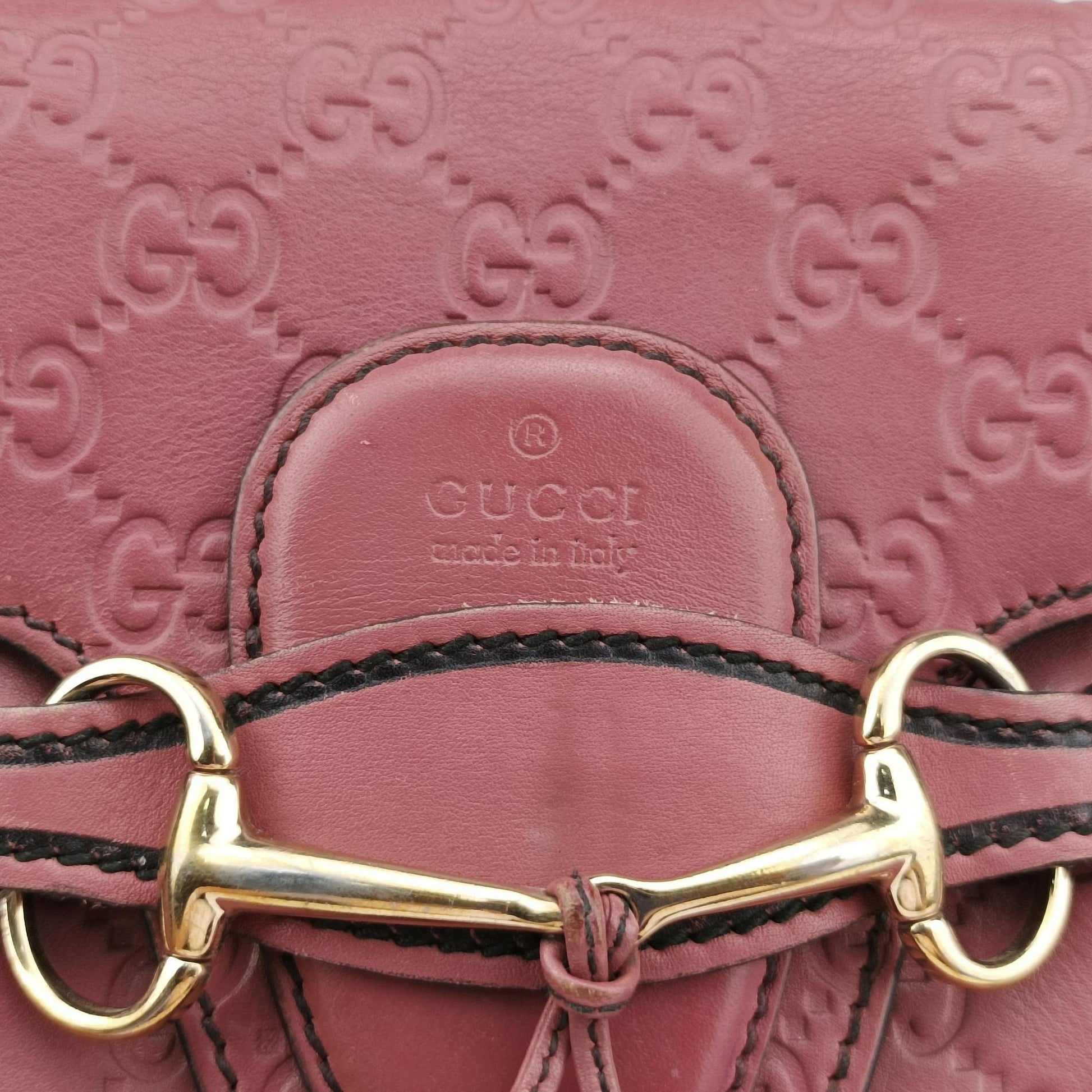 Emily Pink Leather 295402 Lot number unknownエミリー ピンク レザー 295402 製番不明