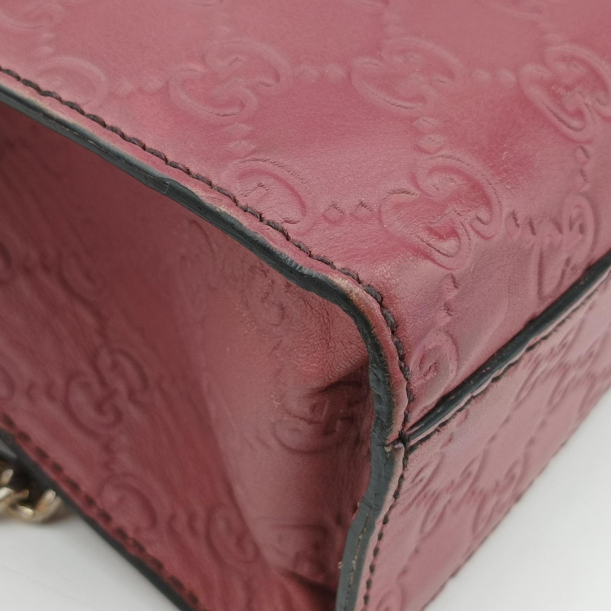 Emily Pink Leather 295402 Lot number unknownエミリー ピンク レザー 295402 製番不明