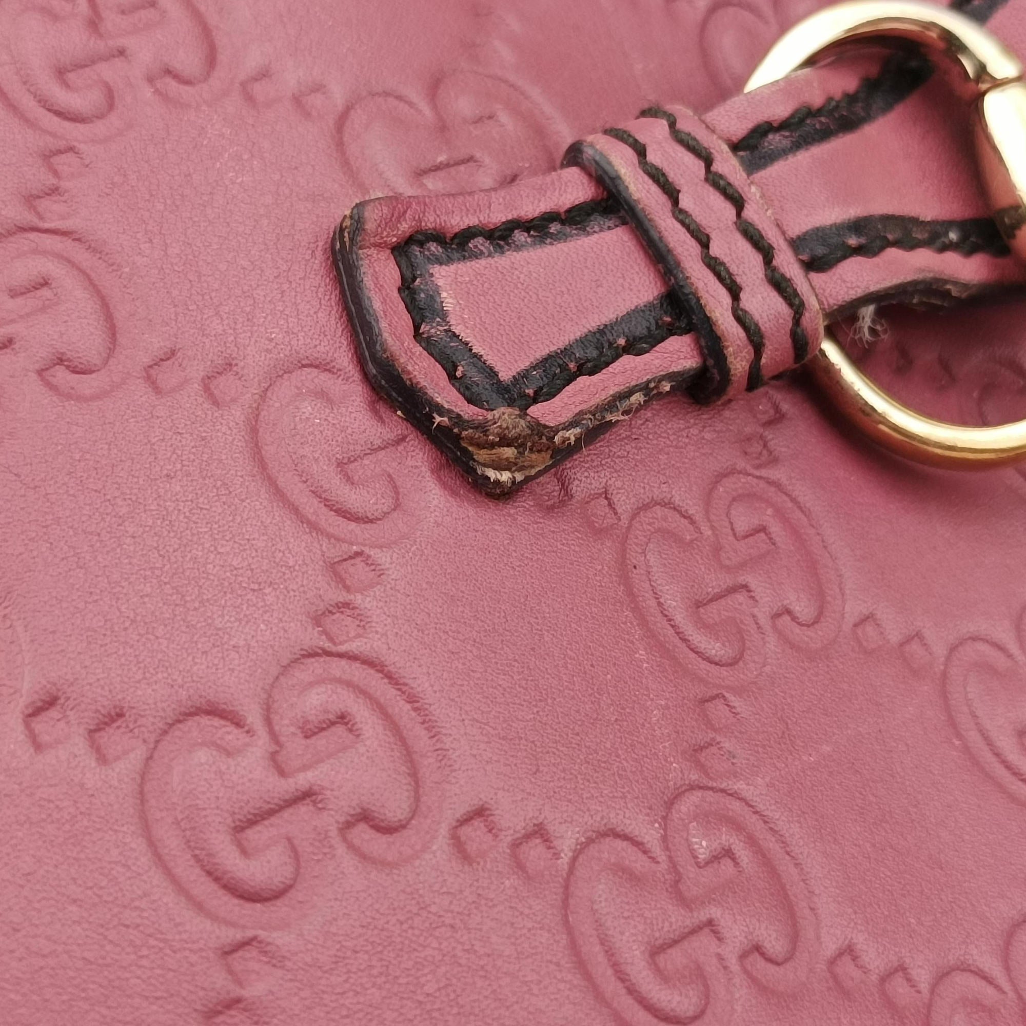 Emily Pink Leather 295402 Lot number unknownエミリー ピンク レザー 295402 製番不明