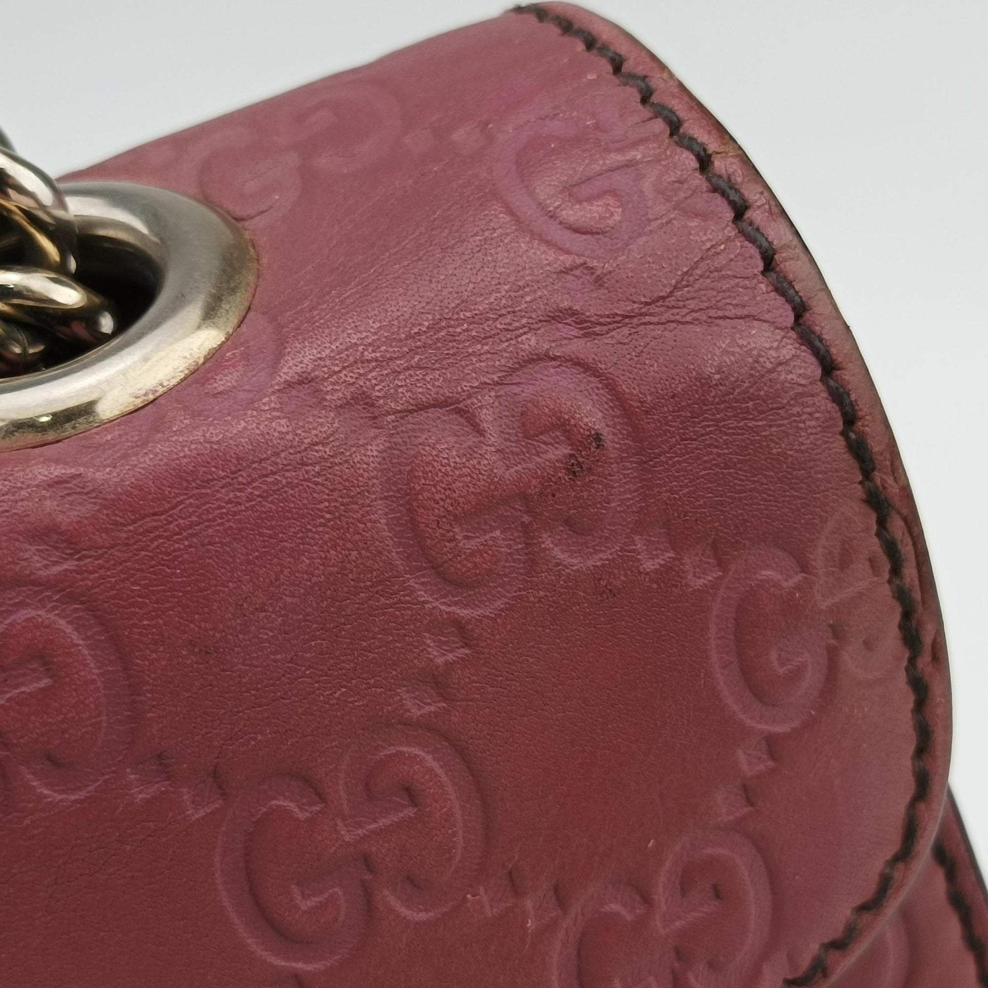 Emily Pink Leather 295402 Lot number unknownエミリー ピンク レザー 295402 製番不明