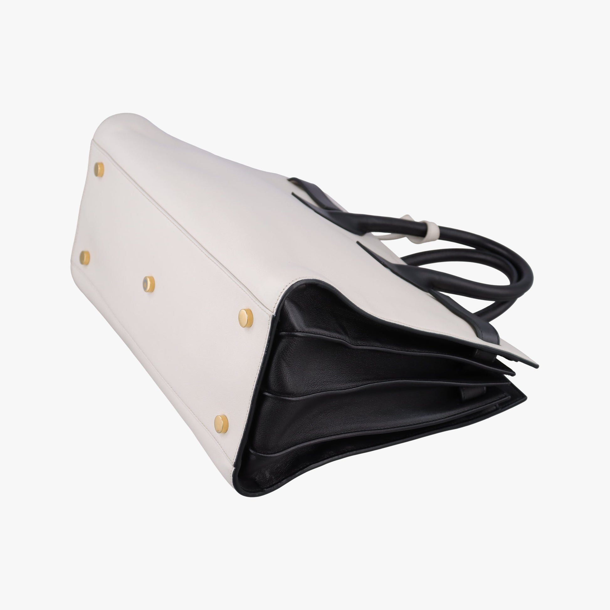 SAC DE JOUR White×black Leather 324823 GNR324823.1013サックドジュールスモール ホワイト×ブラック レザー 324823 GNR324823.1013