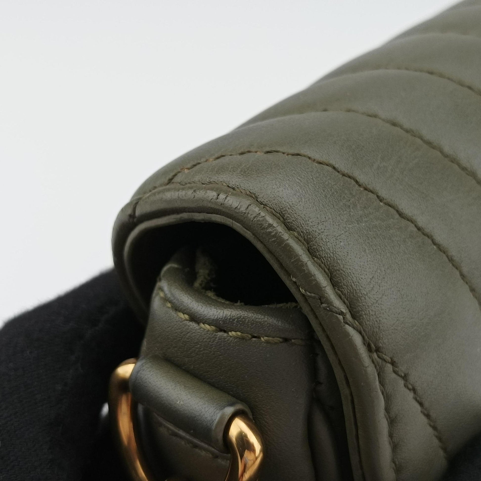 New Wave Multi Pochette Green Leather M56471 FK4230ニューウェーブ ミュルティ ポシェット カーキ系 レザー M56471 FK4230