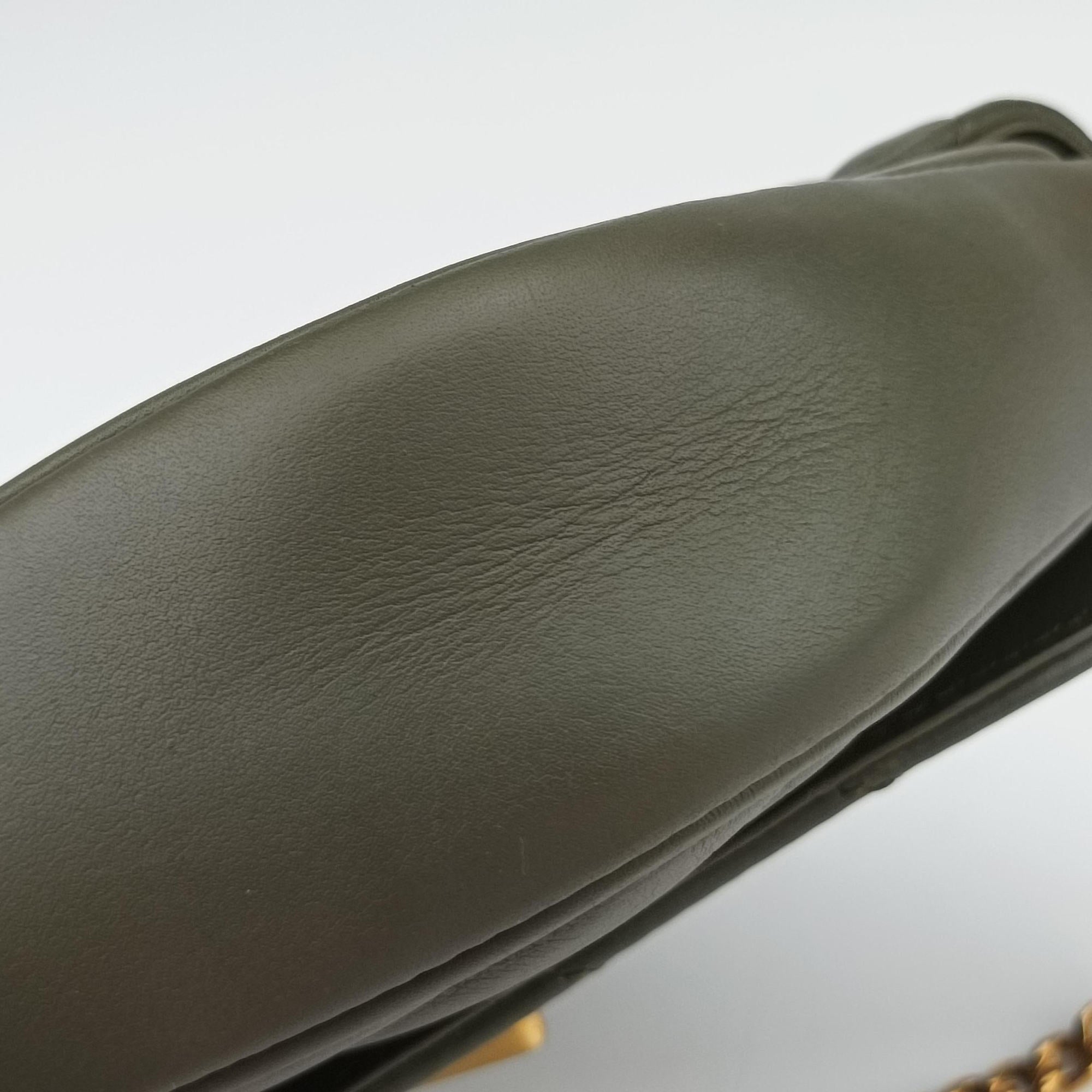 New Wave Multi Pochette Green Leather M56471 FK4230ニューウェーブ ミュルティ ポシェット カーキ系 レザー M56471 FK4230