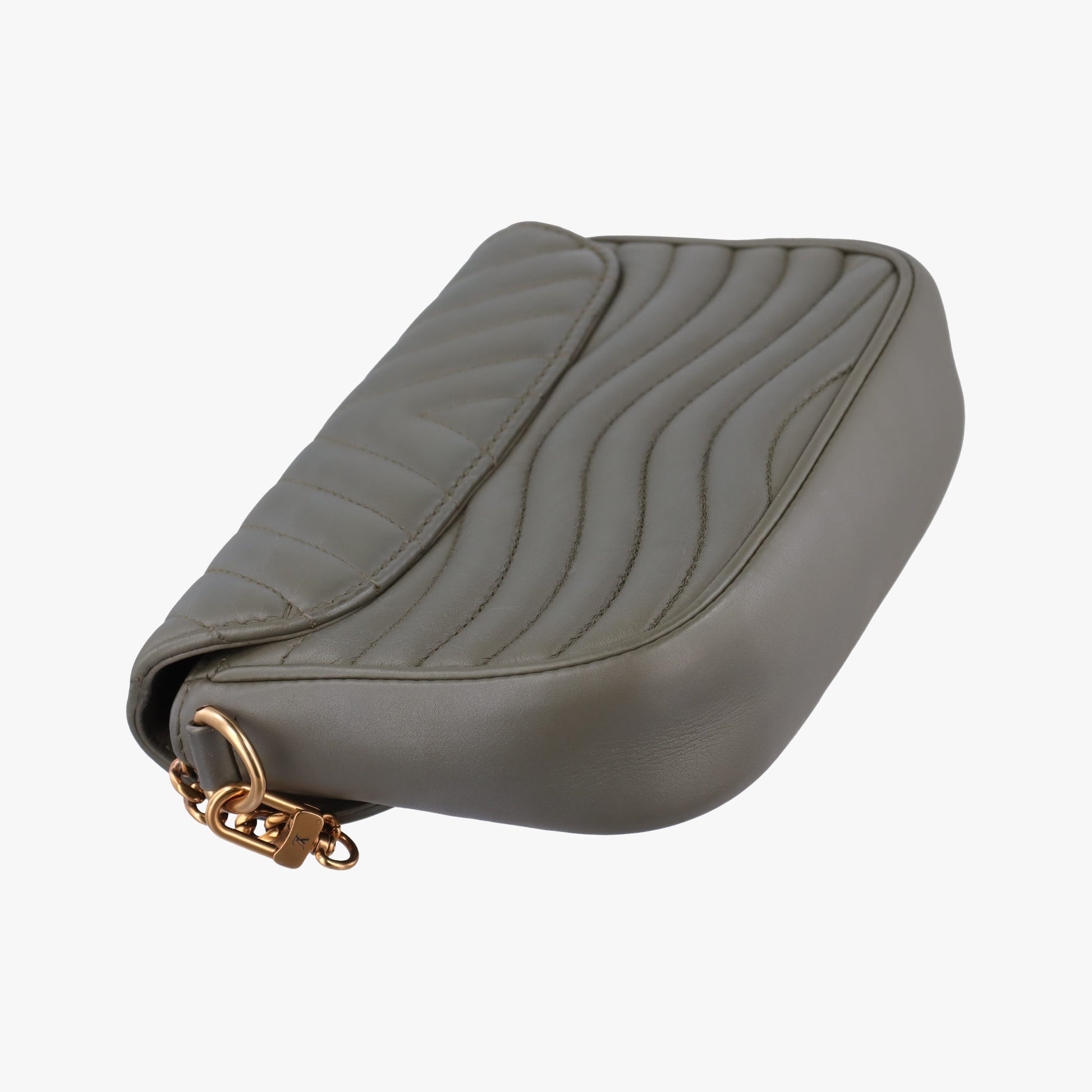 New Wave Multi Pochette Green Leather M56471 FK4230ニューウェーブ ミュルティ ポシェット カーキ系 レザー M56471 FK4230