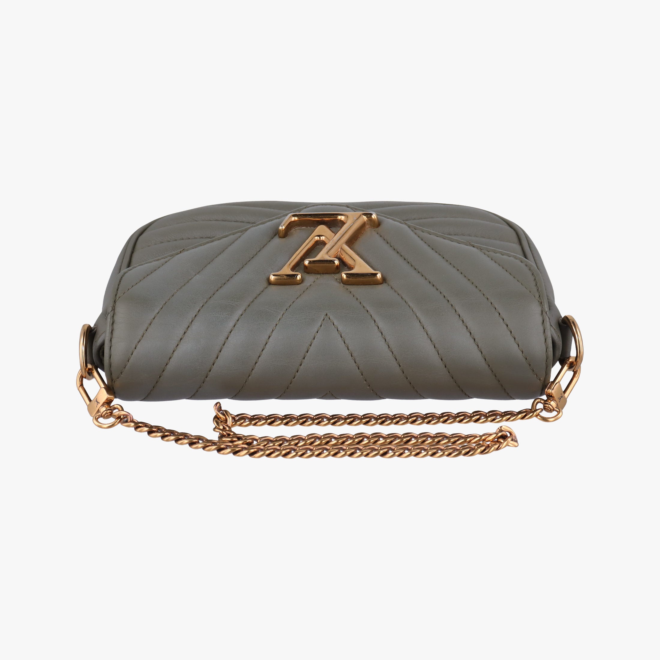 New Wave Multi Pochette Green Leather M56471 FK4230ニューウェーブ ミュルティ ポシェット カーキ系 レザー M56471 FK4230
