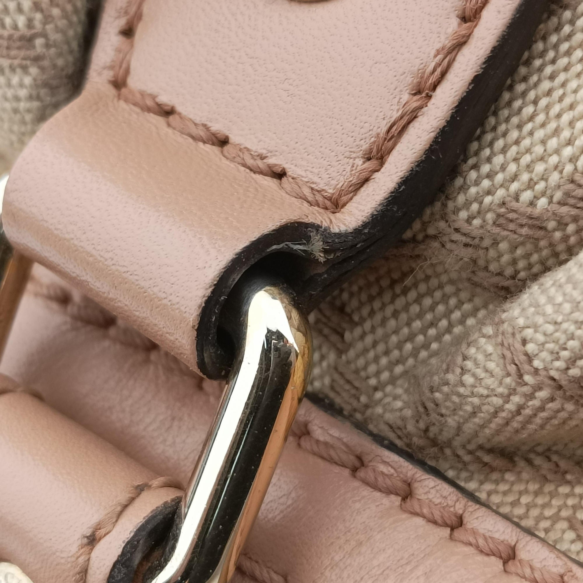 Sukey Beige Canvas×Leather 247902 E9177486スーキー ベージュ キャンバス x レザー 247902 E9177486