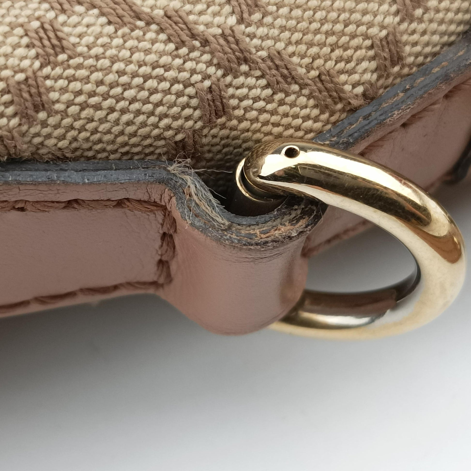 Sukey Beige Canvas×Leather 247902 E9177486スーキー ベージュ キャンバス x レザー 247902 E9177486