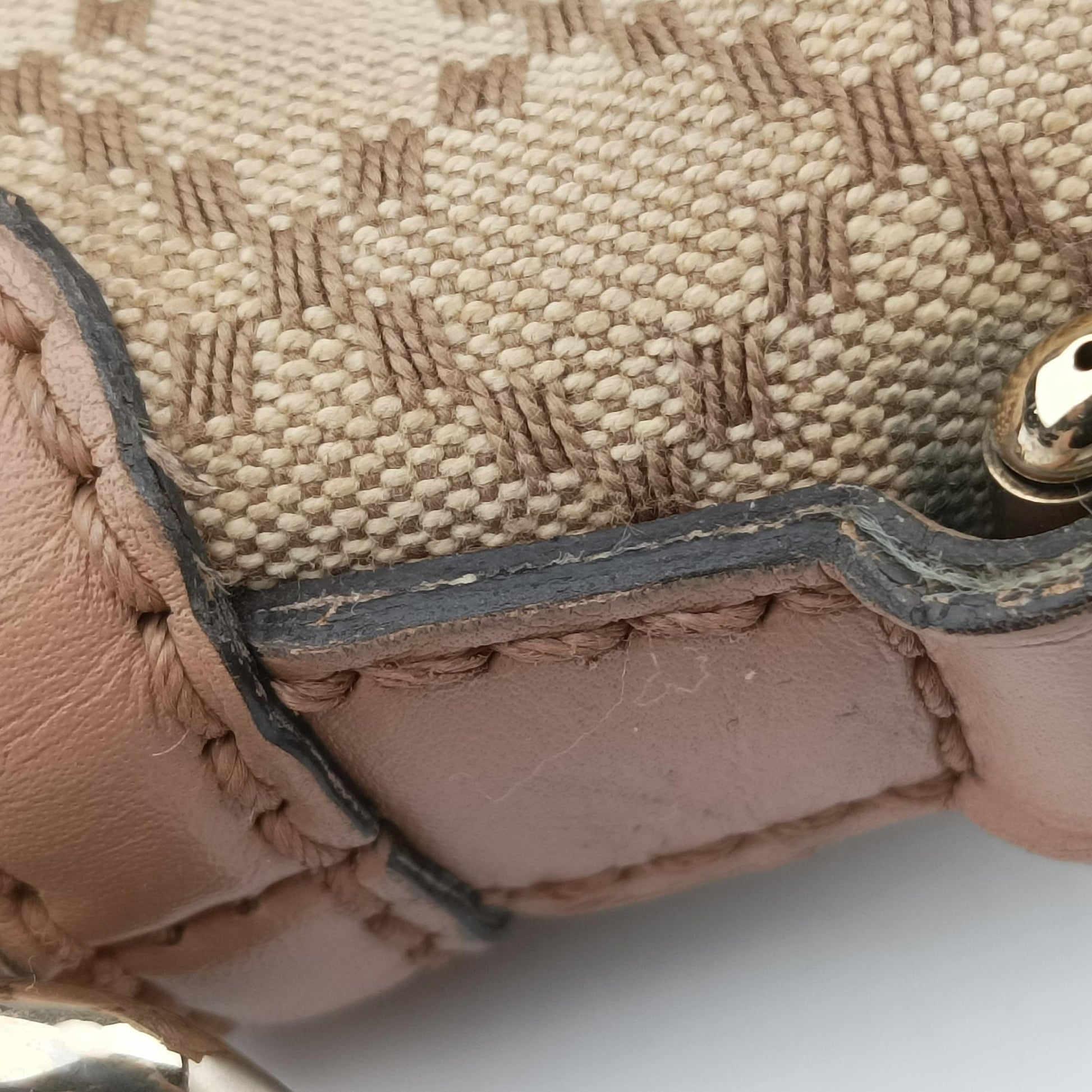Sukey Beige Canvas×Leather 247902 E9177486スーキー ベージュ キャンバス x レザー 247902 E9177486