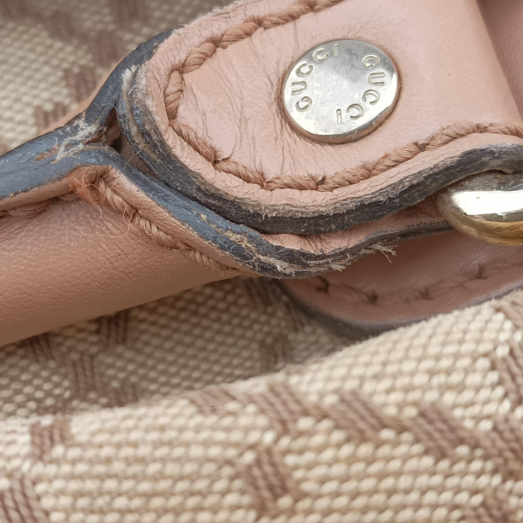 Sukey Beige Canvas×Leather 247902 E9177486スーキー ベージュ キャンバス x レザー 247902 E9177486
