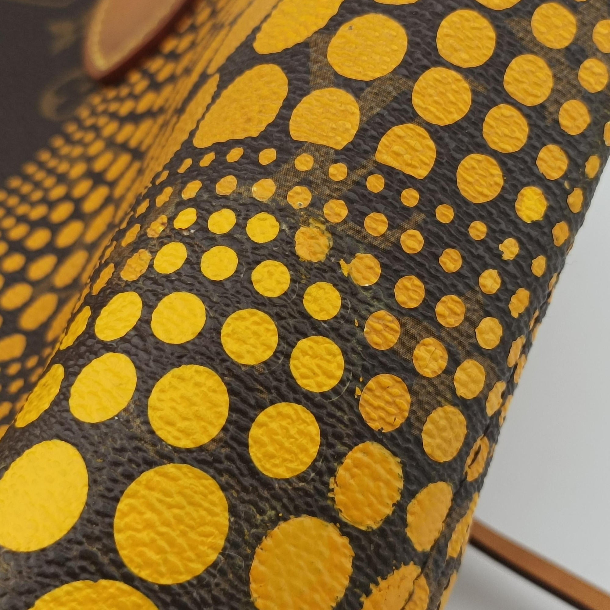 Neverfull MM MARRON × JAUNE Monogram Wave Dot Canvas M40685 TJ3152ネヴァーフルMM マロン × ジョーヌ モノグラム ウェーブ ドットキャンバス M40685 TJ3152