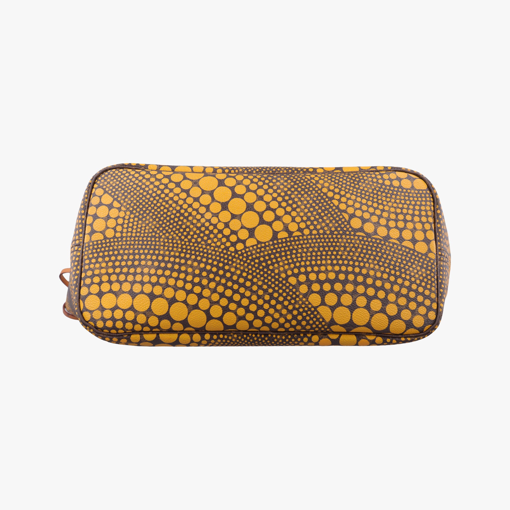 Neverfull MM MARRON × JAUNE Monogram Wave Dot Canvas M40685 TJ3152ネヴァーフルMM マロン × ジョーヌ モノグラム ウェーブ ドットキャンバス M40685 TJ3152