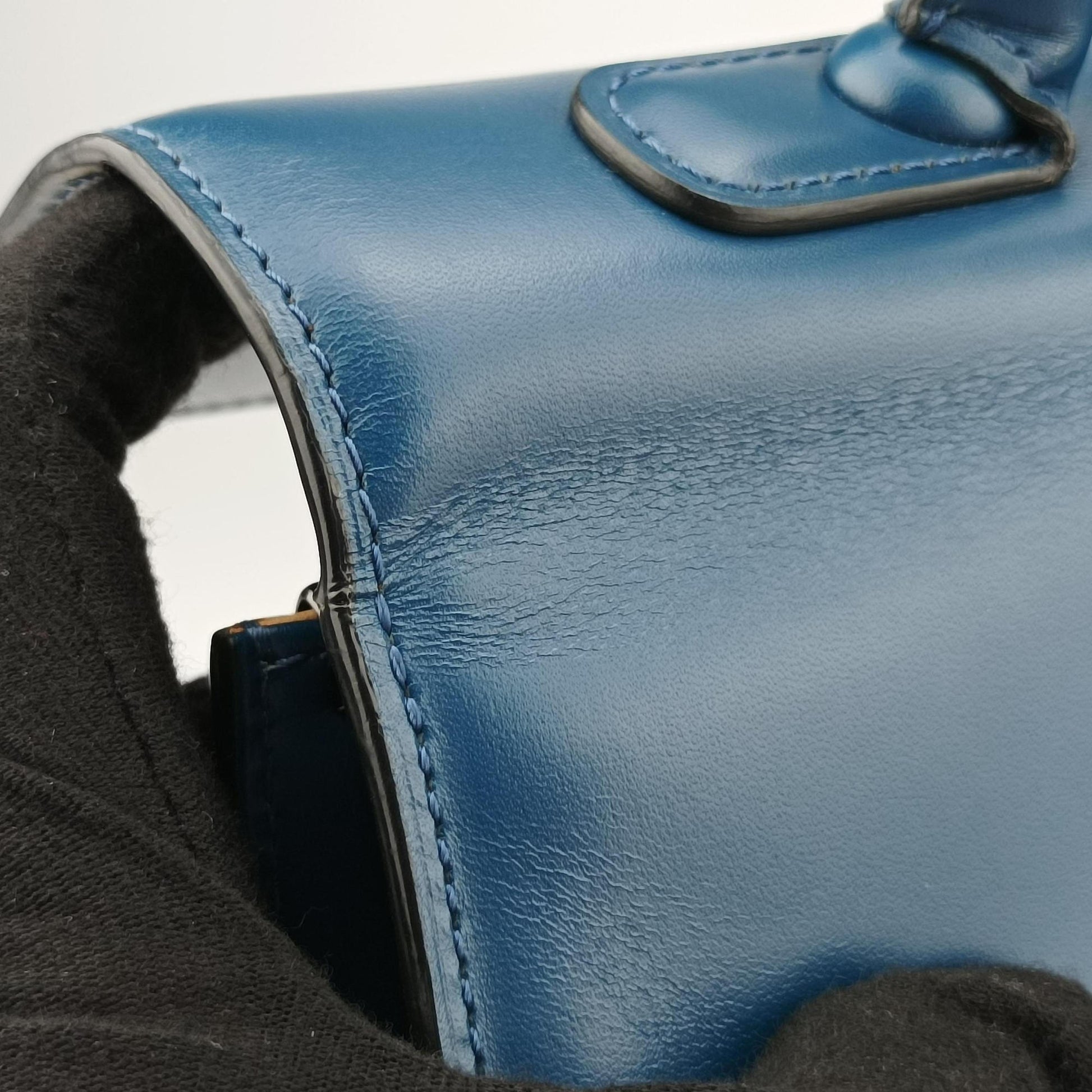 Brillon MM Blue leather GO4Aブリヨン MM ブルー レザー GO4A