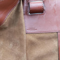 Hammock Small Brown×Beige Leather×Raffia 061701ハンモック スモール ブラウン×ベージュ レザー×ラフィア 061701